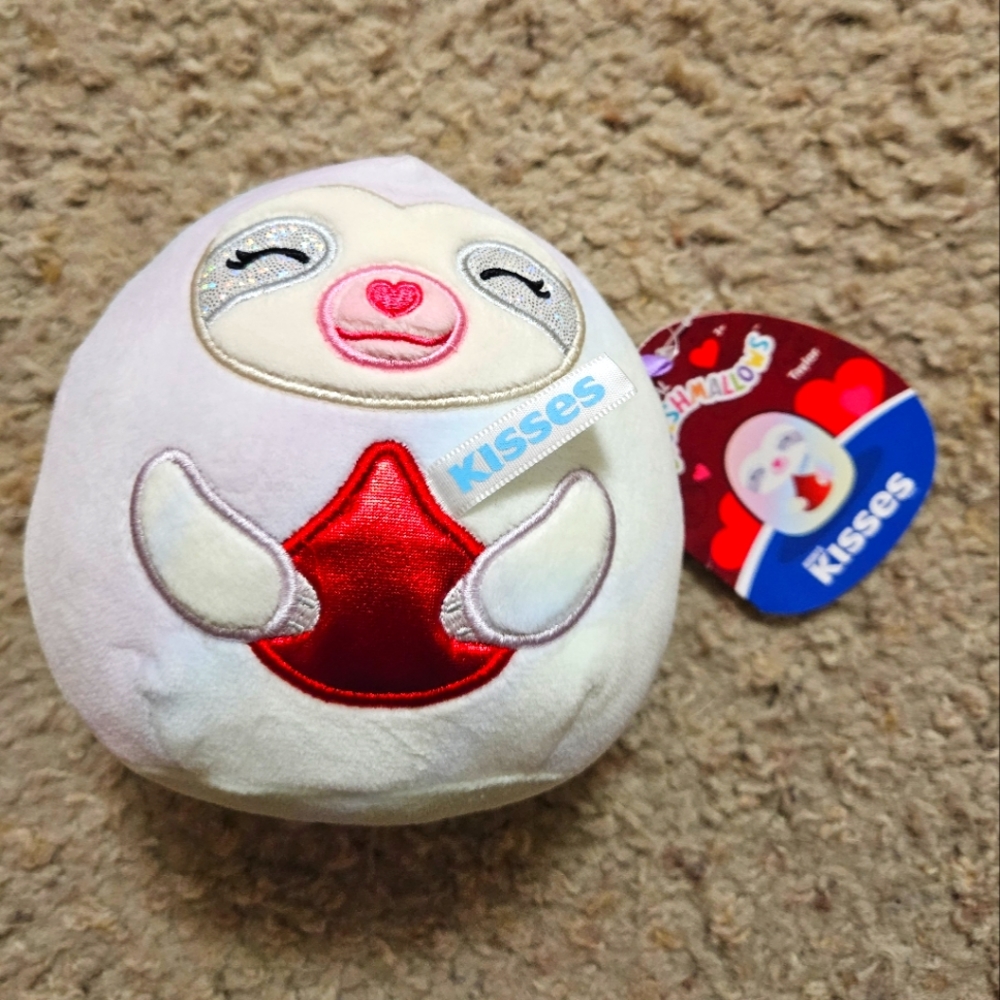 NWT Squishmallows Taylor the Hershey Kisses Sloth 🦥 PART OF HERSHEY KISS SET 5"